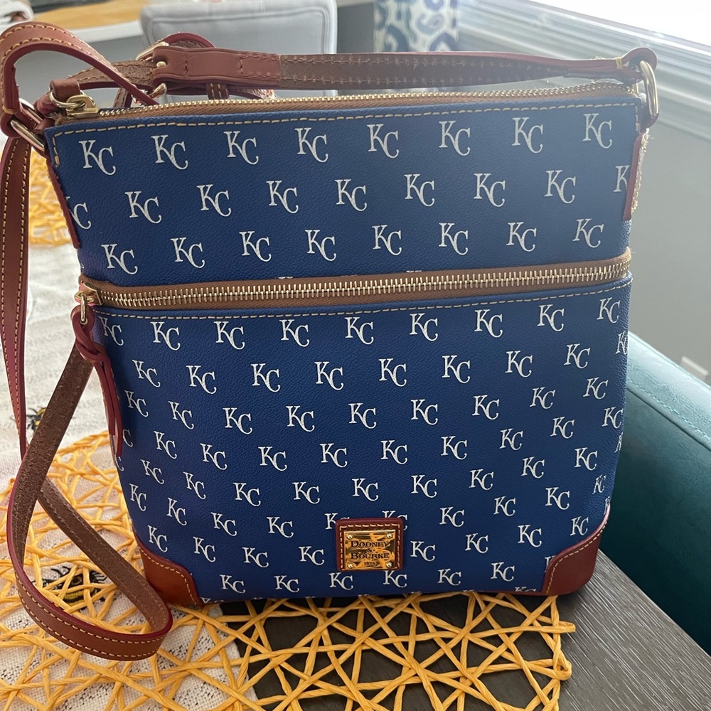 Dooney and Bourke crossbody MLB KC Royals bag